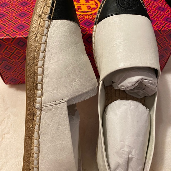 *NWT* Tory Burch Color Block leather Espadrille - Picture 5 of 7